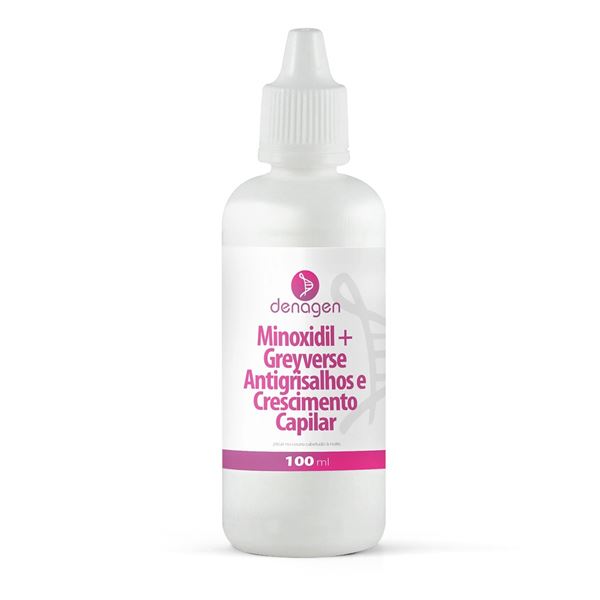Minoxidil + Greyverse Antigrisalhos e Crescimento Capilar 100ml Minoxidil + Greyverse Antigrisalhos e Crescimento Capilar 100ml