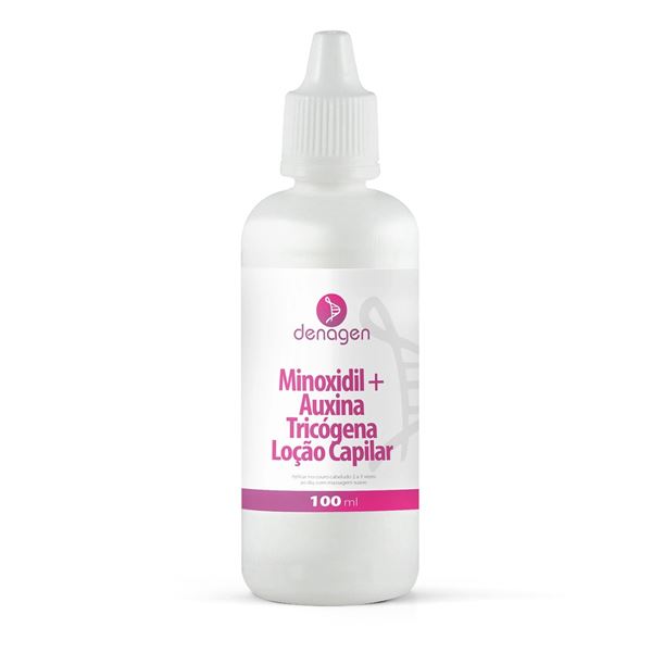 Minoxidil + Auxina Tricógena Loção Capilar