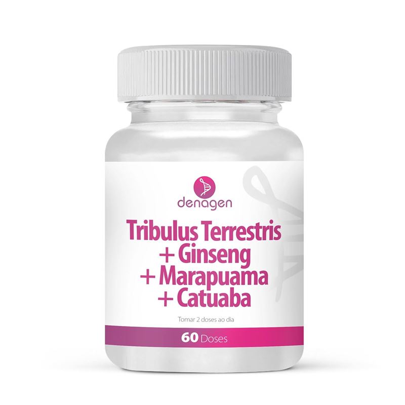 Tribulus Terrestris + Ginseng + Marapuama + Catuaba 60 Doses