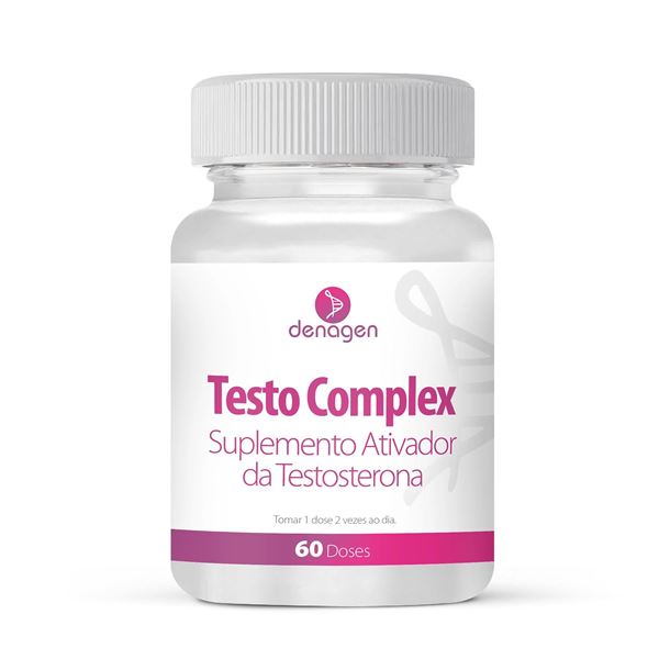 Testo Complex - Suplemento Ativador da Testosterona 60 Doses