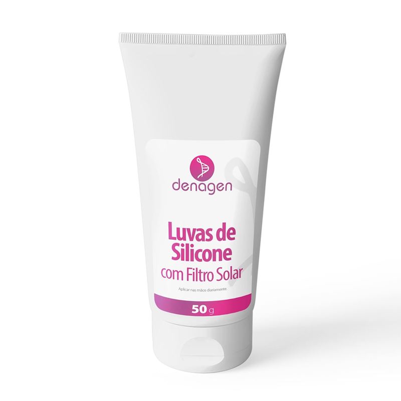 Luvas de Silicone - com Filtro Solar 50g