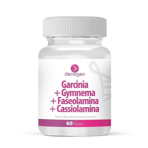Garcinia + Gymnema + Faseolamina + Cassiolamina 60 Doses
