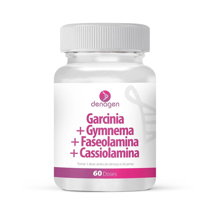 Garcinia + Gymnema + Faseolamina + Cassiolamina 60 Doses